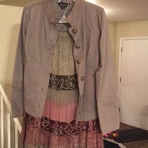 Jacket and skirt set